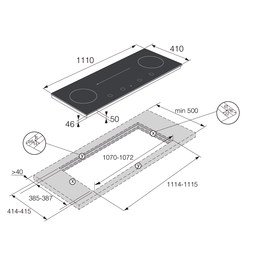 Варочная панель ASKO HID144MFC