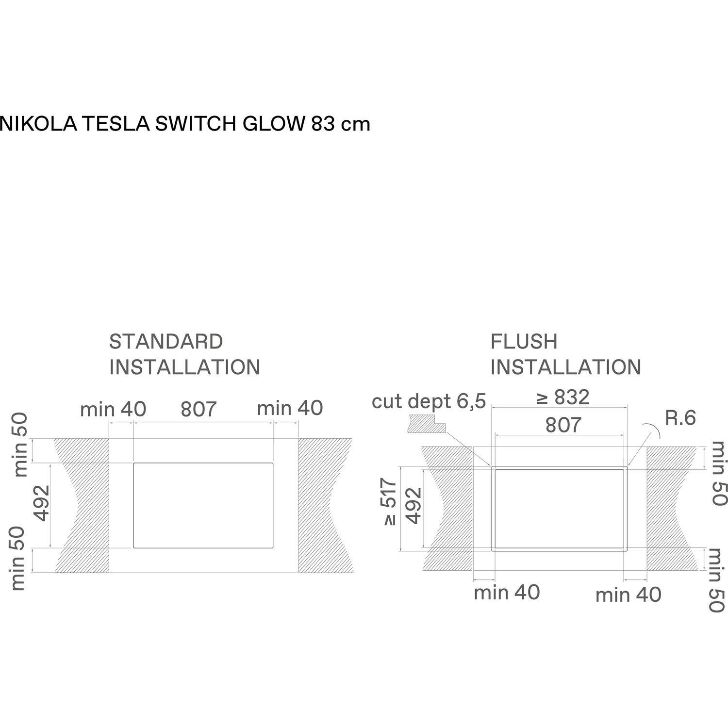 Варочная панель Elica NIKOLATESLA SWITCH GLOW EVO BL/A/83-PRF0196335