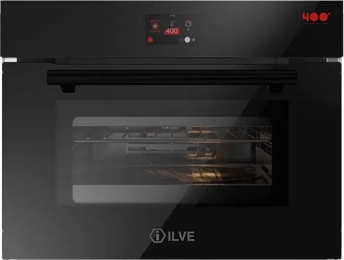 Компактный многофункциональный духовой шкаф ILVE 645SZTCT4/BK