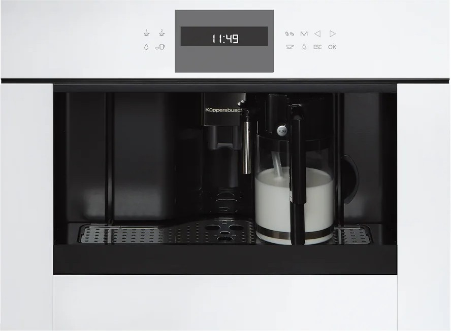 Кофемашина CKV 6550.0 W белое стекло