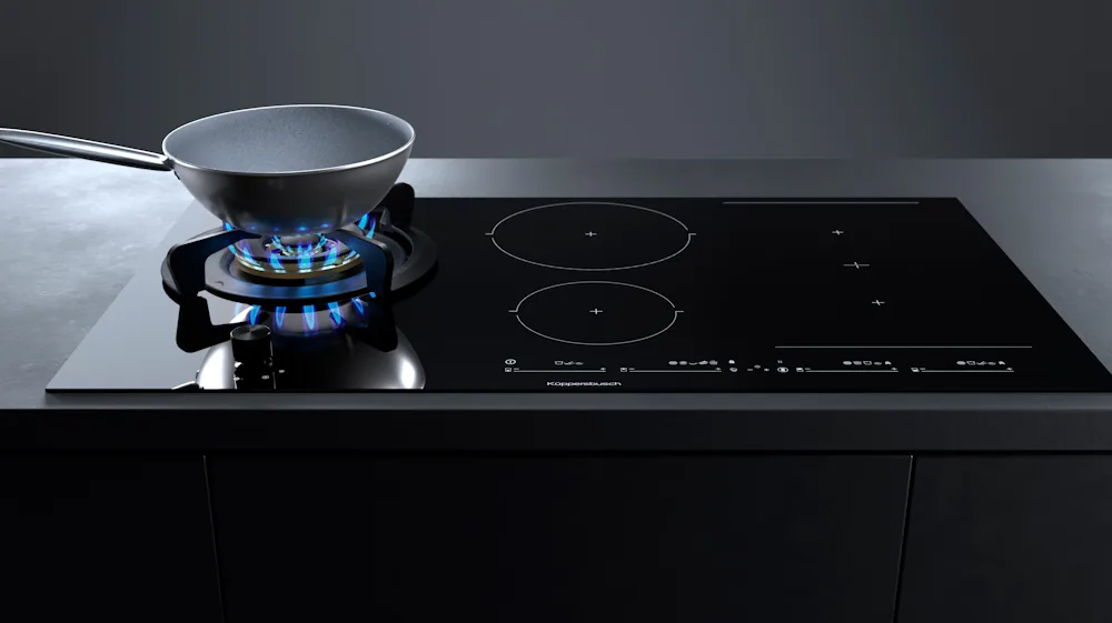 Газовая варочная панель с индукцией KIG 9850.0 SR-E5