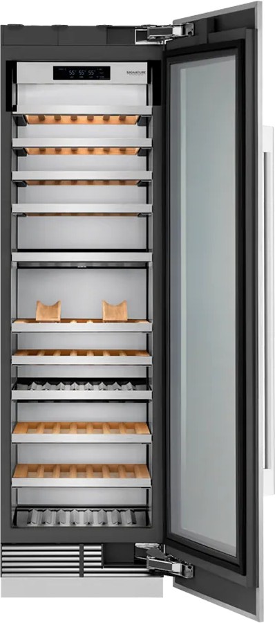 Встраиваемый винный шкаф Signature Kitchen Suite SKSCW242RP под навеску фасадов