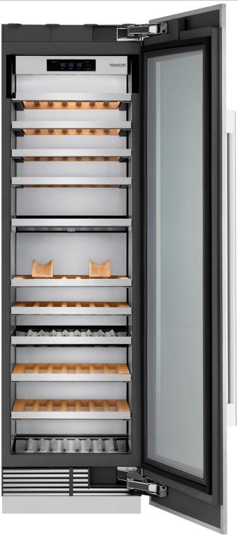 Встраиваемый винный шкаф Signature Kitchen Suite SKSCW243RP под навеску фасадов