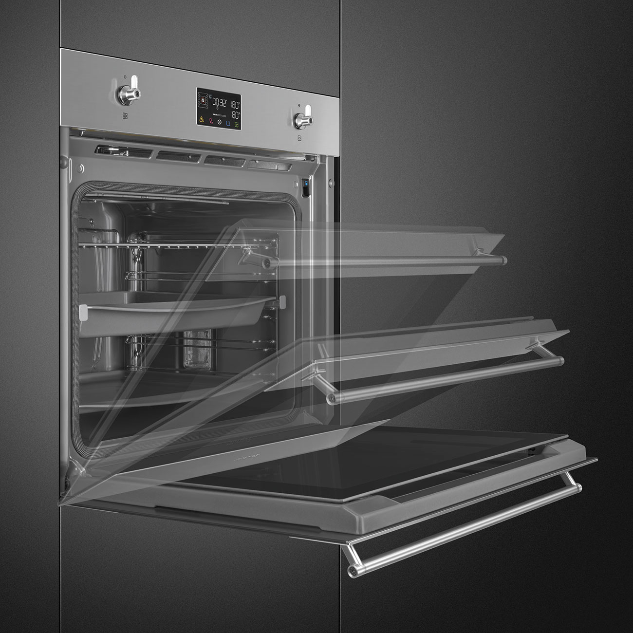Духовой шкаф SMEG SOP6302S2PX