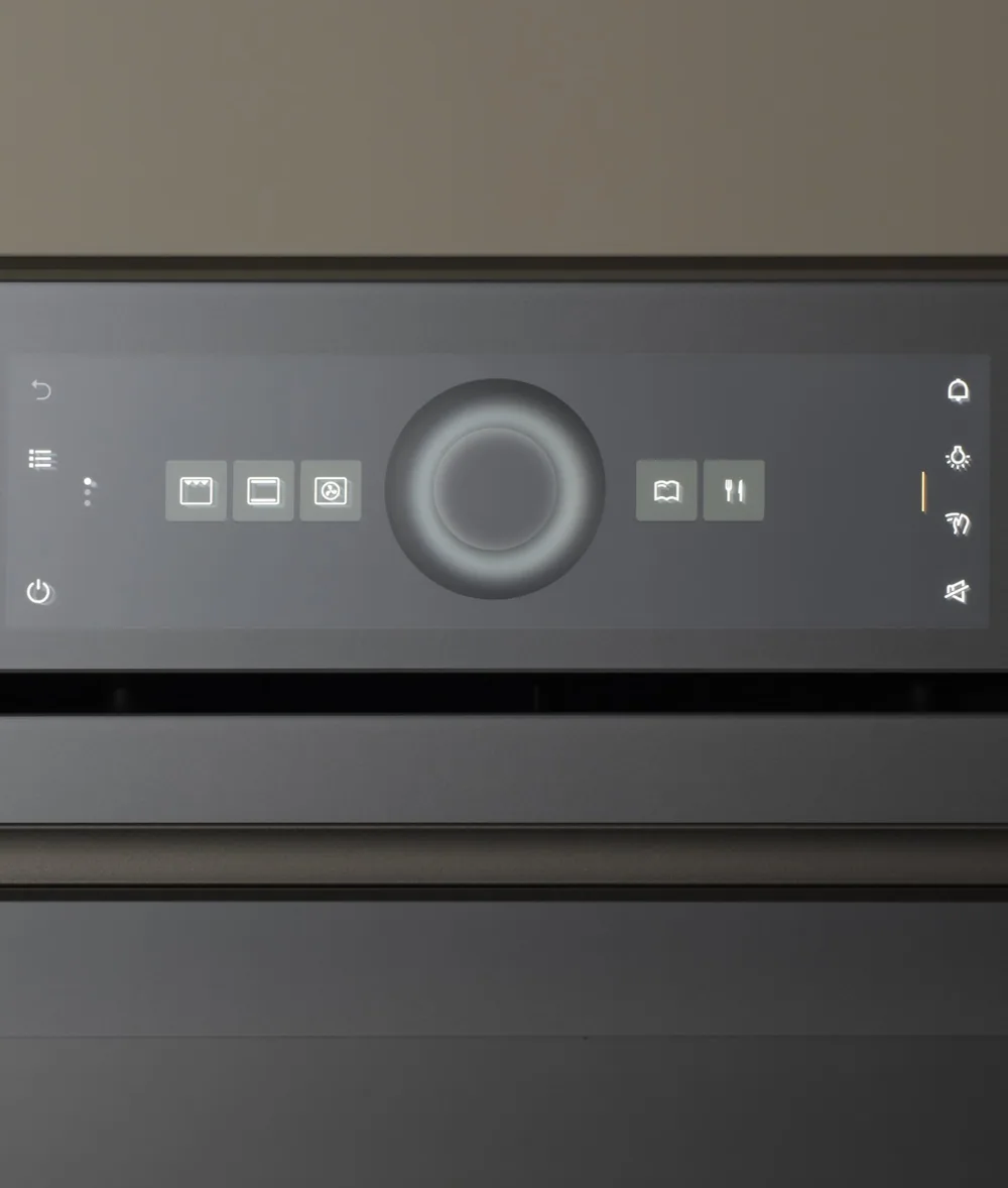 Духовой шкаф V-ZUG Combair V4000 60P черное стекло C4T-21055