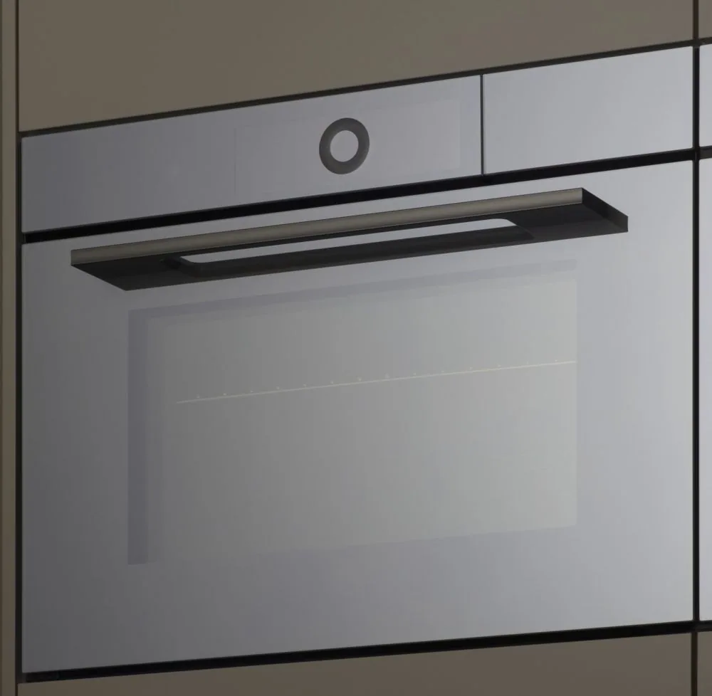 Паровой шкаф V-ZUG CombairSteamer V2000 60 черное стекло CS2T-23036