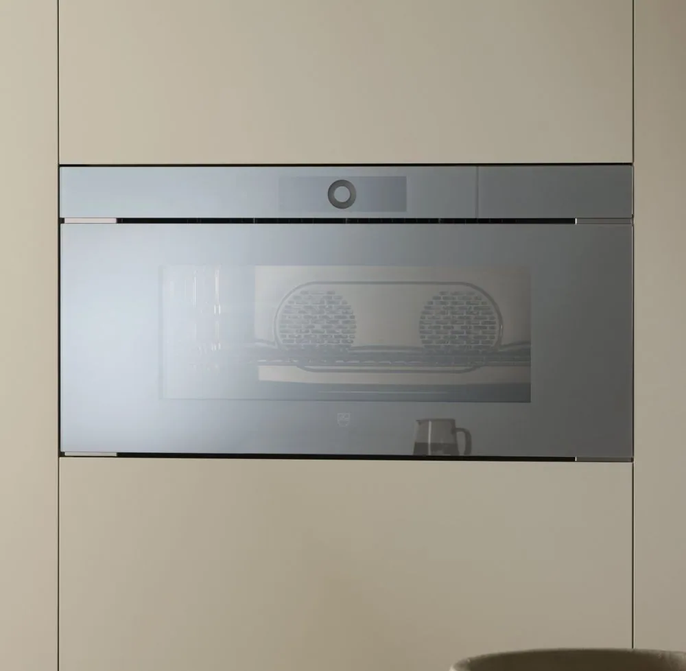 Паровой шкаф V-ZUG CombiSteamer V6000 45L Grand AutoDoor черное стекло CS6T-23046