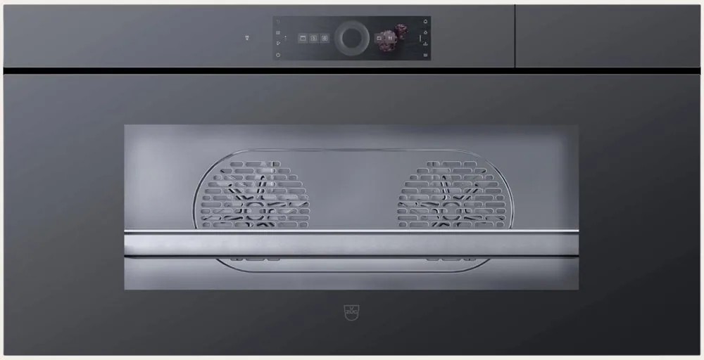 Паровой шкаф V-ZUG CombiSteamer V6000 45L Grand AutoDoor черное стекло CS6T-23046